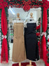Women Satin Spaghetti Straps Long Dress